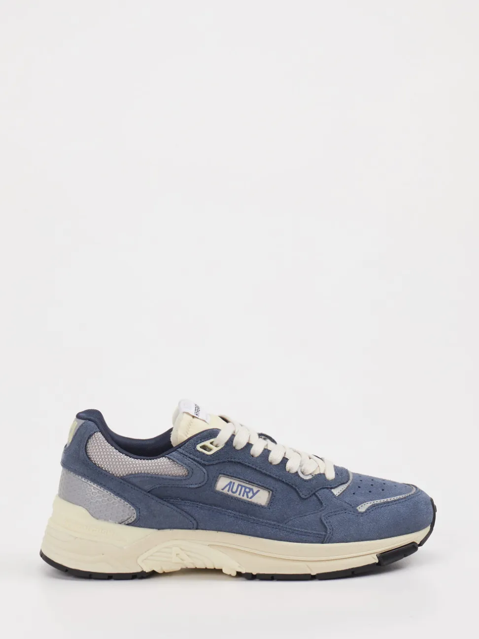 Autry – Sneaker aus Veloursleder jeansblau