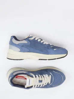 Autry – Sneaker aus Veloursleder jeansblau