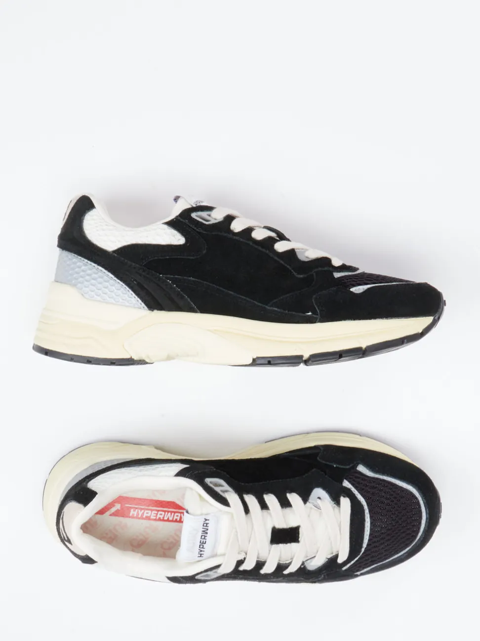 Autry – Sneaker aus Velour/Textil in Schwarz