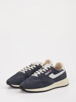 Autry – Sneaker aus Veloursleder und Nylon Dunkelblau