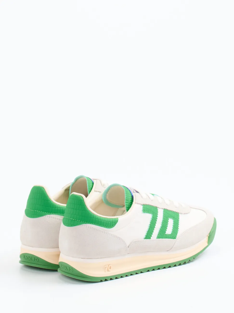 Back 70 – Retro-Runner aus Veloursleder und Textil
