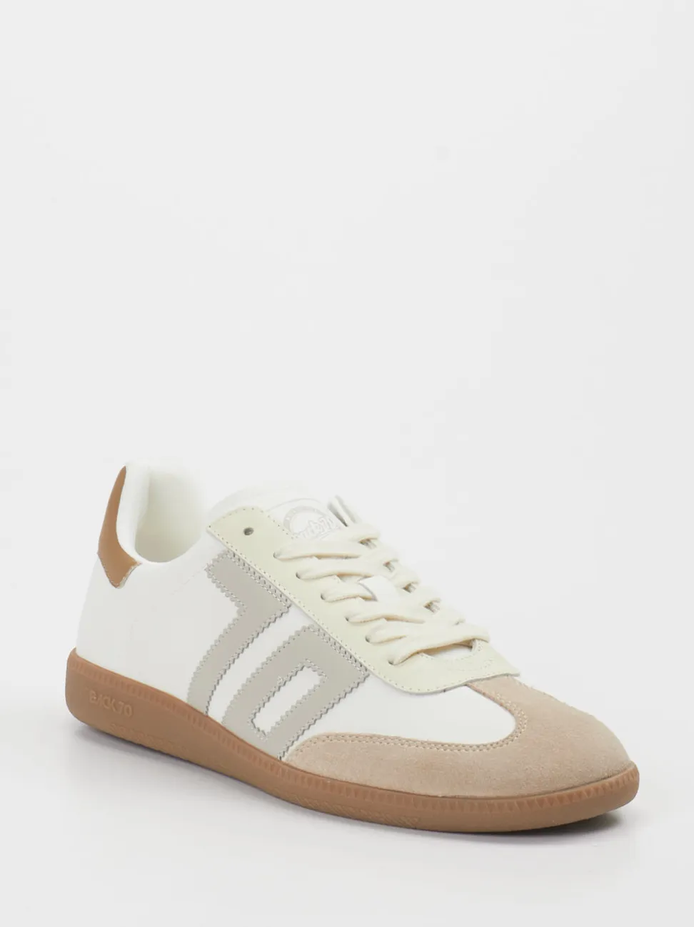 Back 70 – Retro-Sneaker aus Kalbleder Offwhite