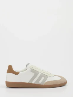 Back 70 – Retro-Sneaker aus Kalbleder Offwhite