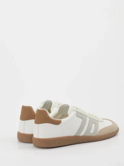 Back 70 – Retro-Sneaker aus Kalbleder Offwhite