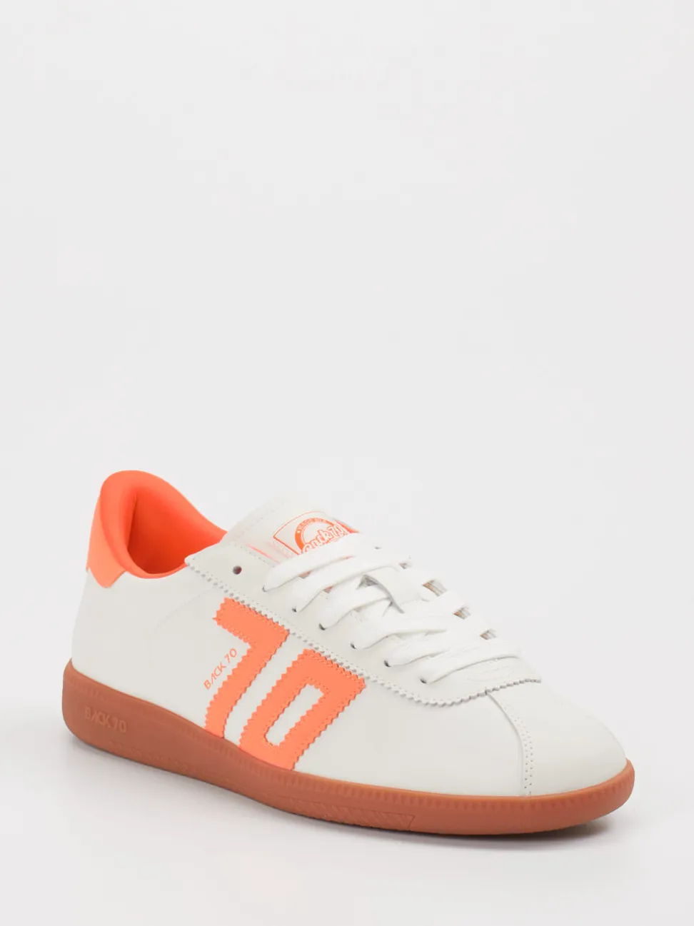 Back 70 – Retro-Sneaker aus Kalbleder Offwhite