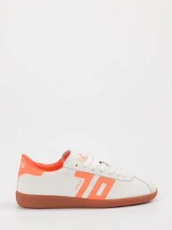 Back 70 – Retro-Sneaker aus Kalbleder Offwhite