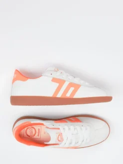 Back 70 – Retro-Sneaker aus Kalbleder Offwhite