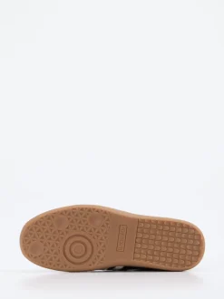 Back 70 – Retro-Sneaker aus Kalbleder schwarz