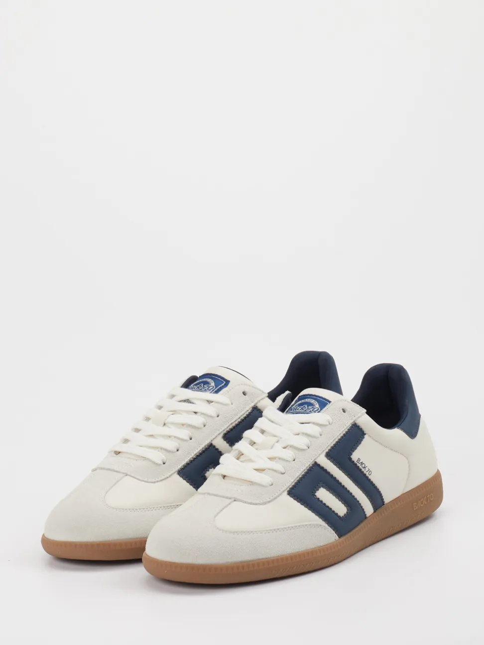 Back 70 – Retro-Sneaker aus Lammleder Offwhite