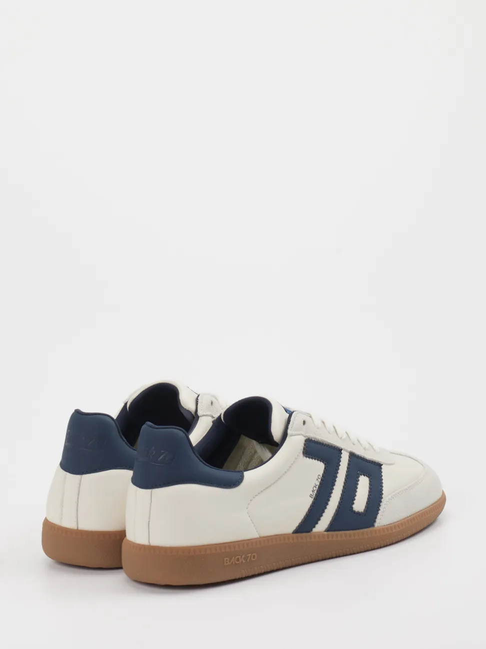 Back 70 – Retro-Sneaker aus Lammleder Offwhite