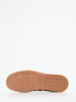 Back 70 – Retro-Sneaker aus Leder Schwarz