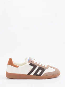 Back 70 – Retro-Sneaker aus Lammleder in Offwhite