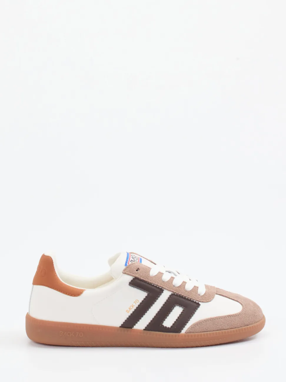 Back 70 – Retro-Sneaker aus Lammleder in Offwhite