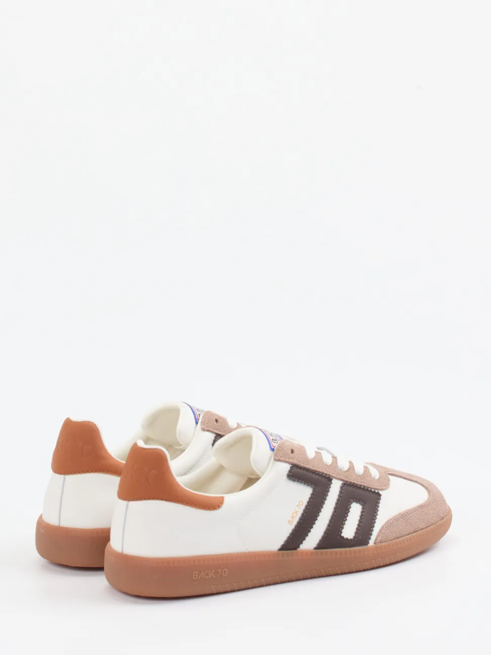 Back 70 – Retro-Sneaker aus Lammleder in Offwhite