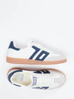 Back 70 – Retro-Sneaker aus Lammleder weiß