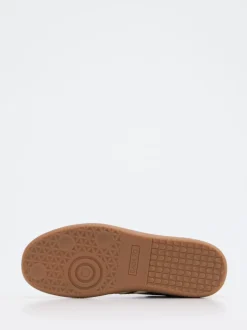 Back 70 – Retro-Sneaker aus Velour/Leder braun
