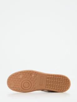 Back 70 – Retro-Sneaker aus Veloursleder in Taupe