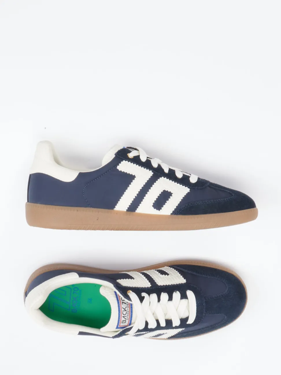 Back 70 – Retro-Sneaker aus Veloursleder und Textil