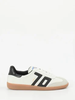 Back 70 – Retro-Sneaker aus Veloursleder Weiß