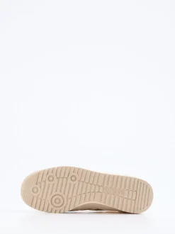 Back 70 – Retro-Sneaker aus Veloursleder Beige