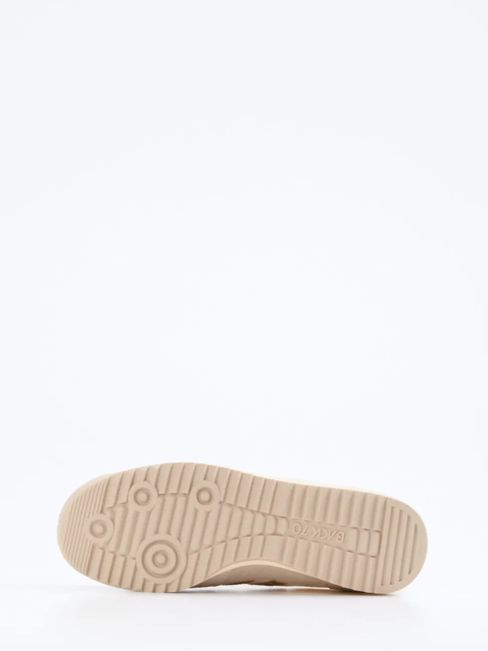 Back 70 – Retro-Sneaker aus Veloursleder Beige