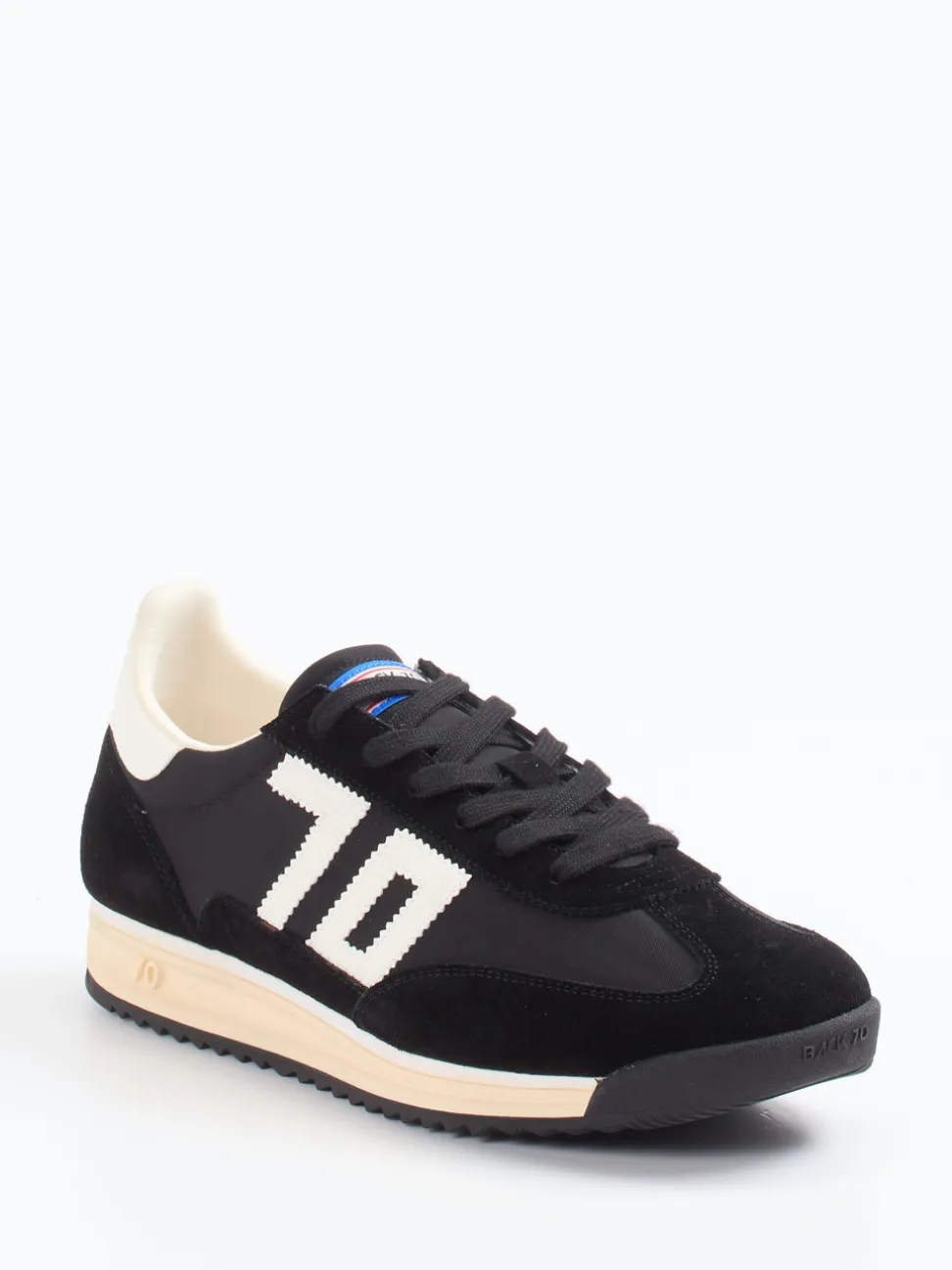 Back 70 – Retro-Sneaker aus Veloursleder und Nylon