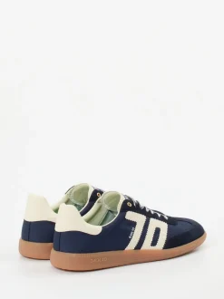 Back 70 – Retro-Sneaker aus Veloursleder navyblau