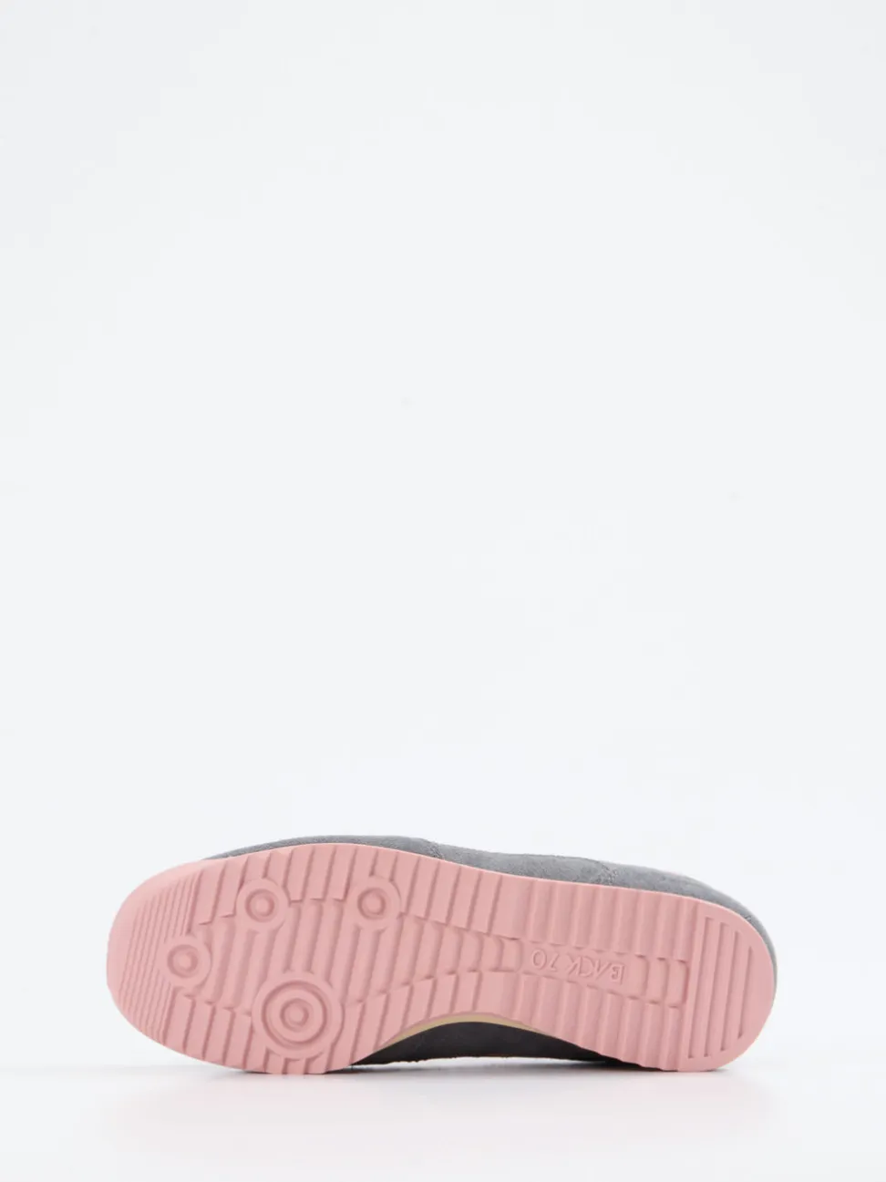 Back 70 – Retro-Sneaker aus Veloursleder in Grau