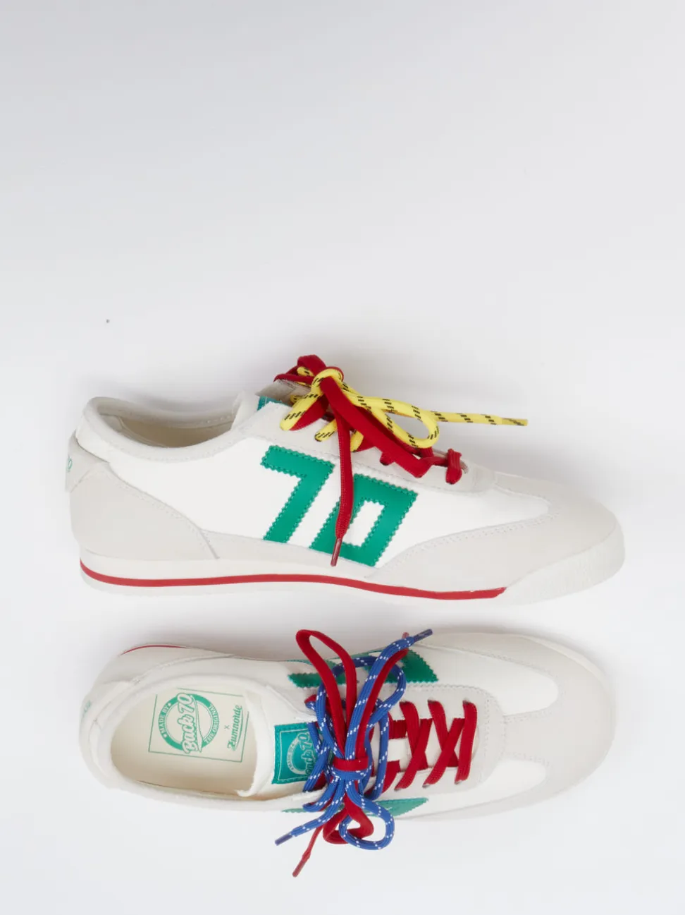 Back 70 – Retro-Sneaker aus Veloursleder und Canvas