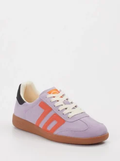 Back 70 – Retro-Sneaker aus Veloursleder Flieder
