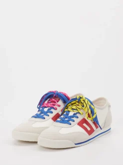 Back 70 – Retro-Sneaker aus Velourleder Offwhite