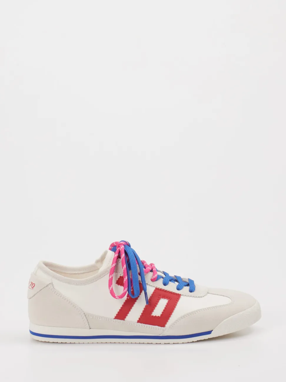 Back 70 – Retro-Sneaker aus Velourleder Offwhite