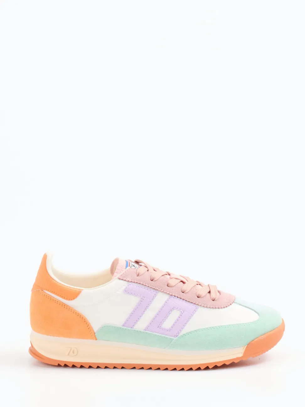 Back 70 – Retro-Sneaker aus Veloursleder und Nylon