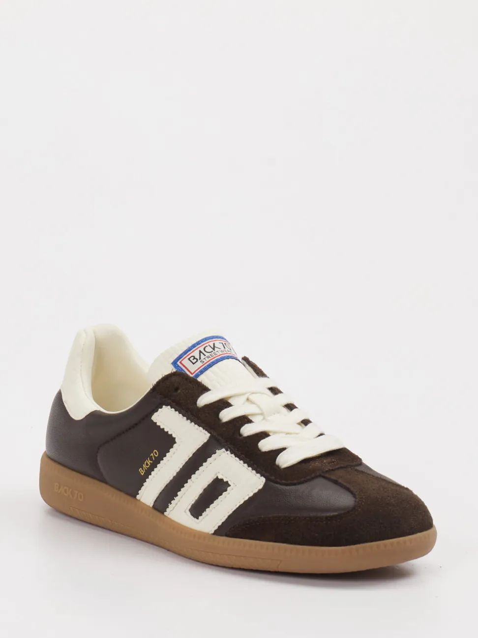 Back 70 – Retro-Sneaker aus Veloursleder Braun