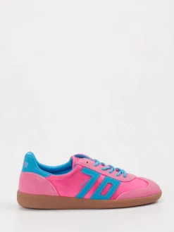 Back 70 – Retro-Sneaker aus Veloursleder/Textil Pink