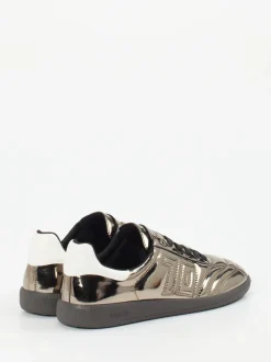 Back 70 – Sneaker aus Lackleder in Metallic-Bronze
