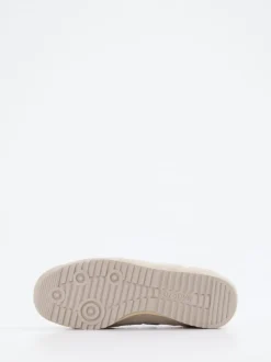 Back 70 – Sneaker aus Veloursleder und Glattleder Offwhite