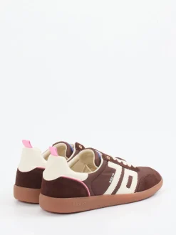 Back 70 – Sneaker aus Veloursleder und Textil braun