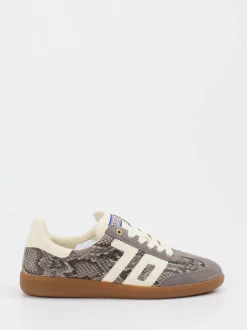 Back 70 – Sneaker aus Veloursleder grau