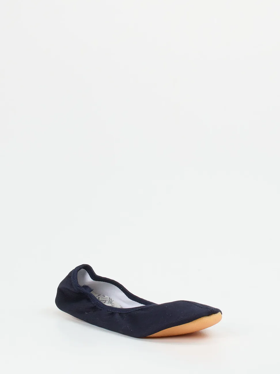 Beck – Ballerinas aus Textil Dunkelblau