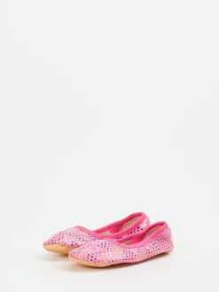 Beck – Gymnastikschuh aus Textil in Pink