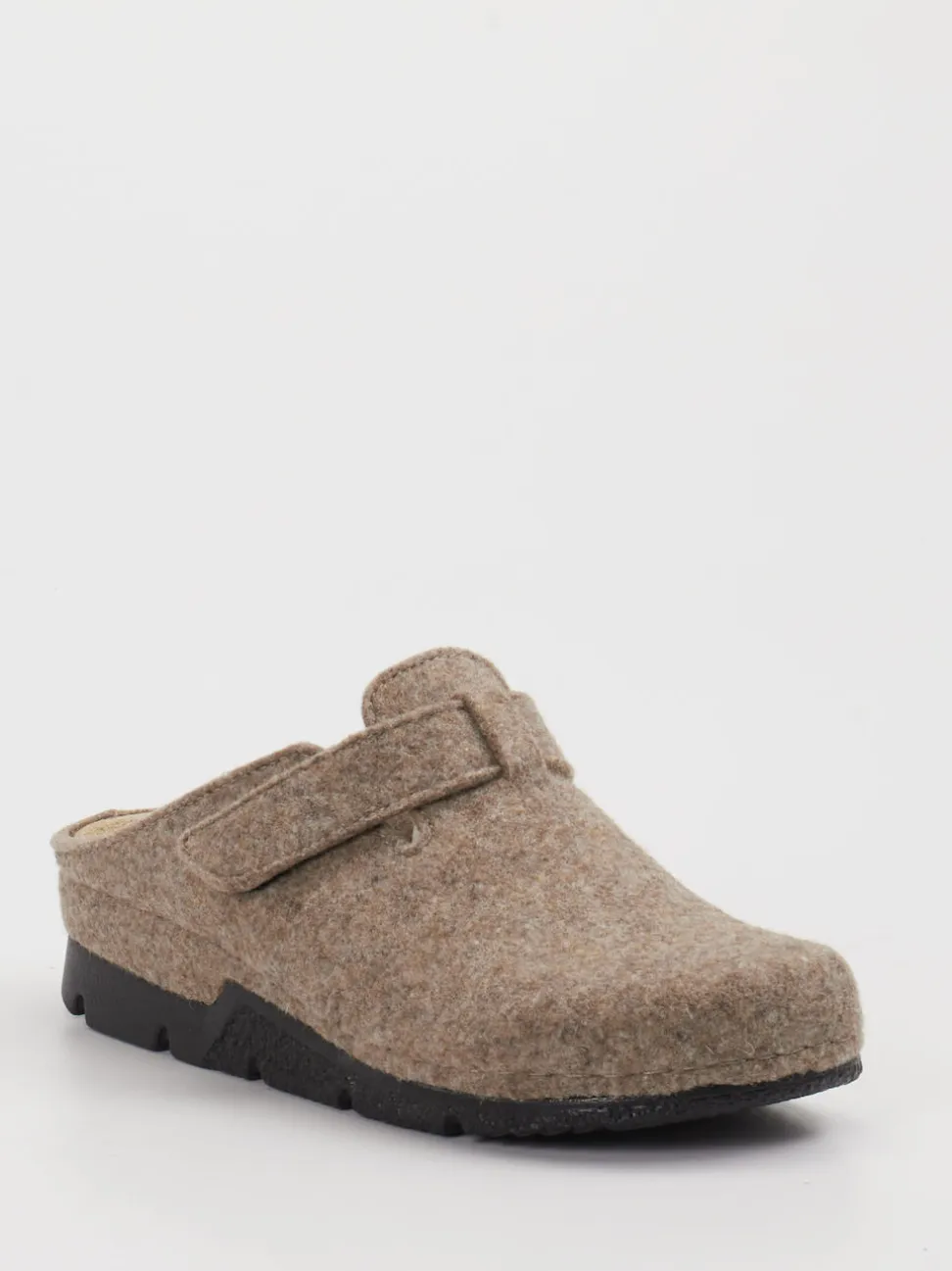 Berkemann – Clogs aus Filz in Beigebraun
