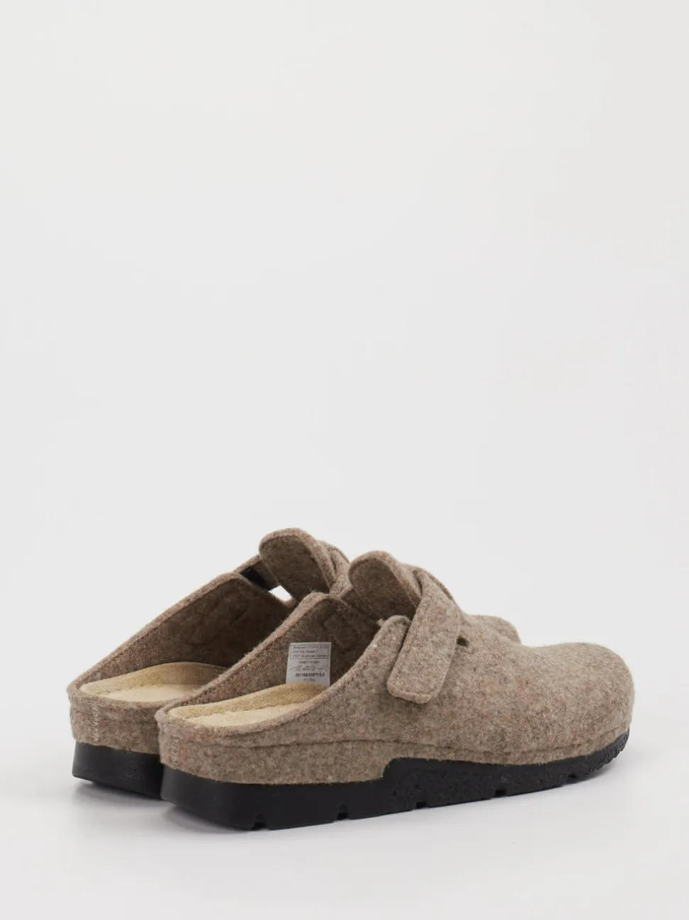 Berkemann – Clogs aus Filz in Beigebraun