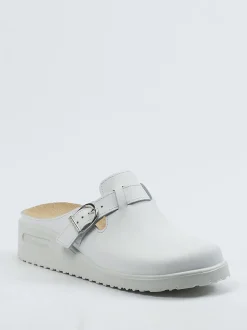 Berkemann – Clogs aus Kalbleder weiß