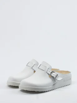 Berkemann – Clogs aus Kalbleder weiß