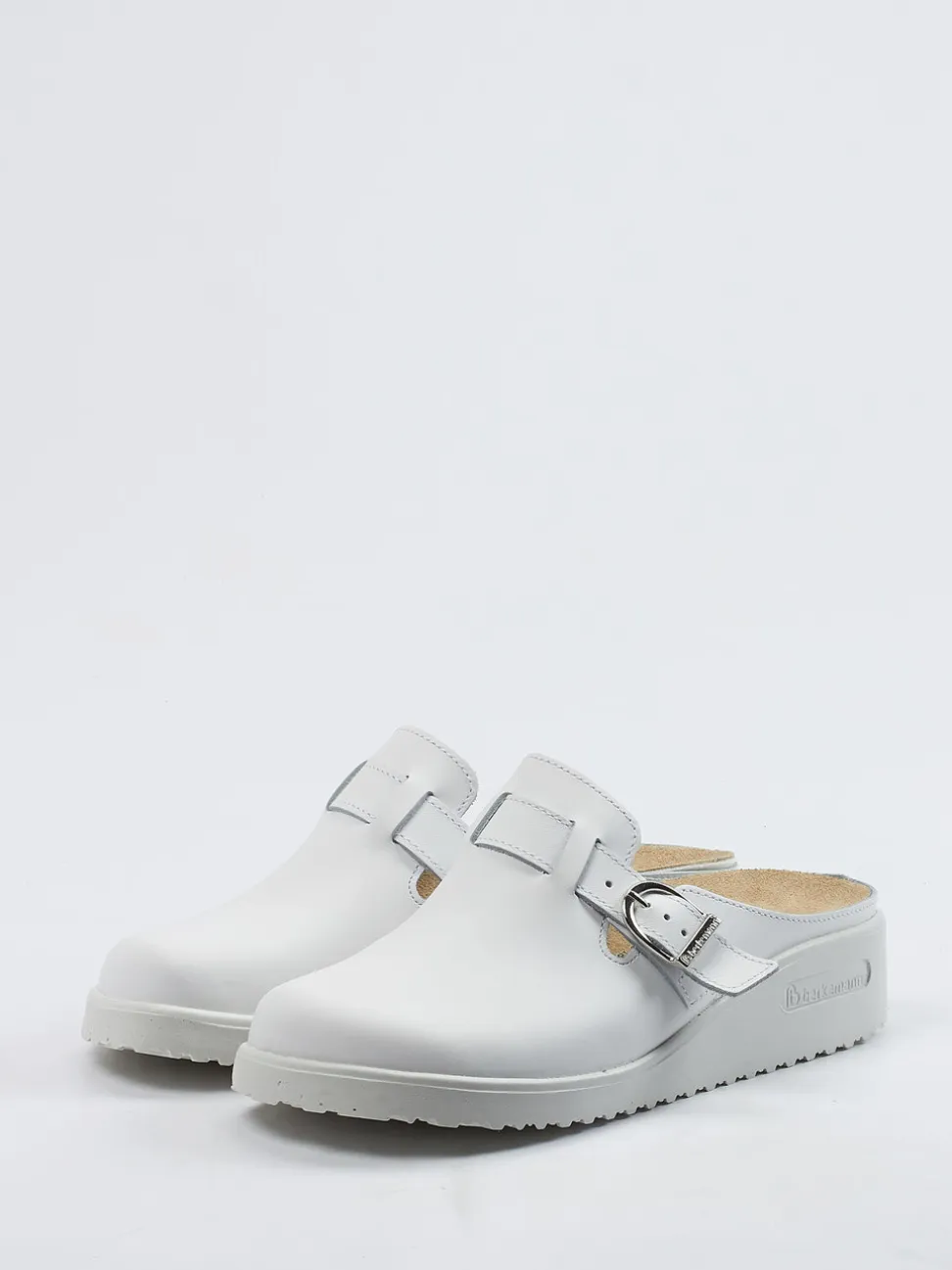 Berkemann – Clogs aus Kalbleder weiß
