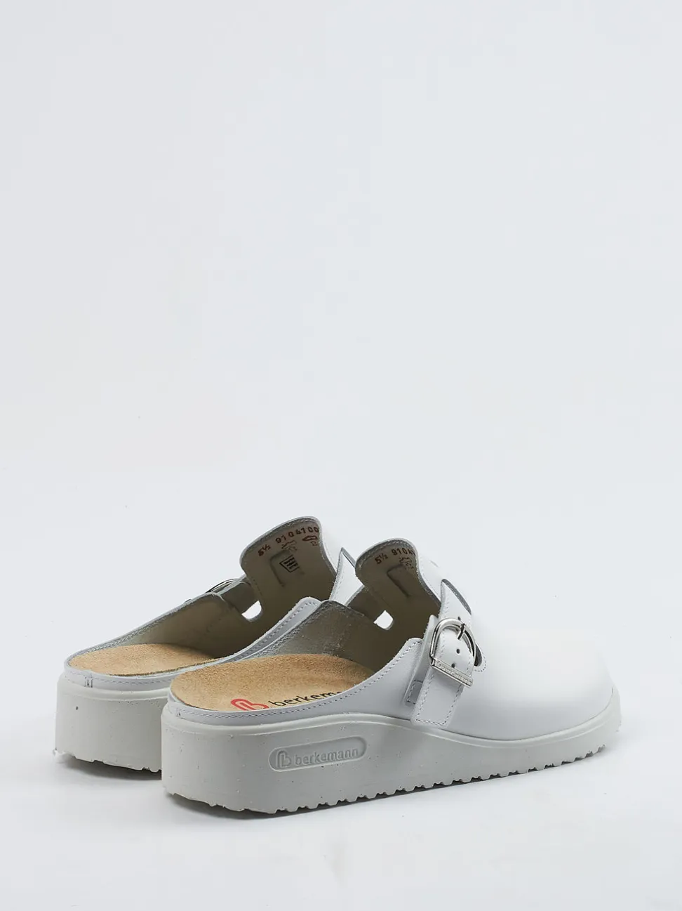 Berkemann – Clogs aus Kalbleder weiß