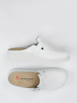 Berkemann – Clogs aus Kalbleder weiß