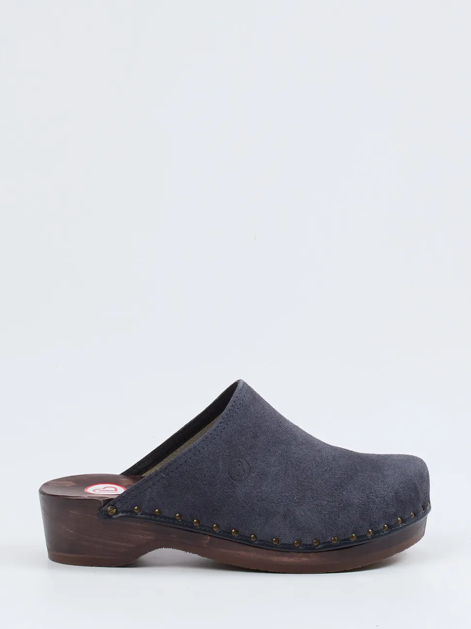 Berkemann – Clogs aus Veloursleder Dunkelblau