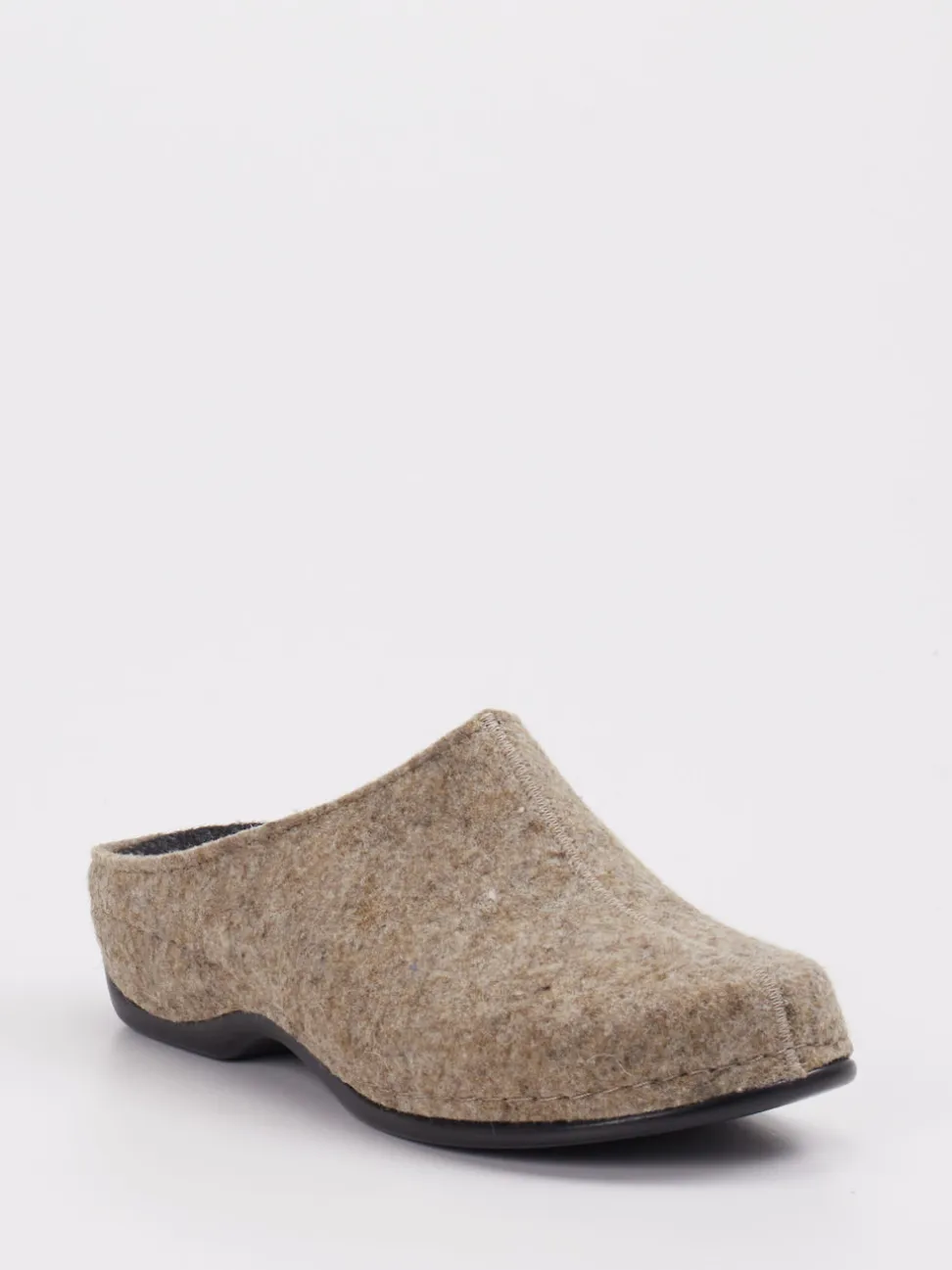Berkemann – Filzclogs aus Wollfilz beigebraun